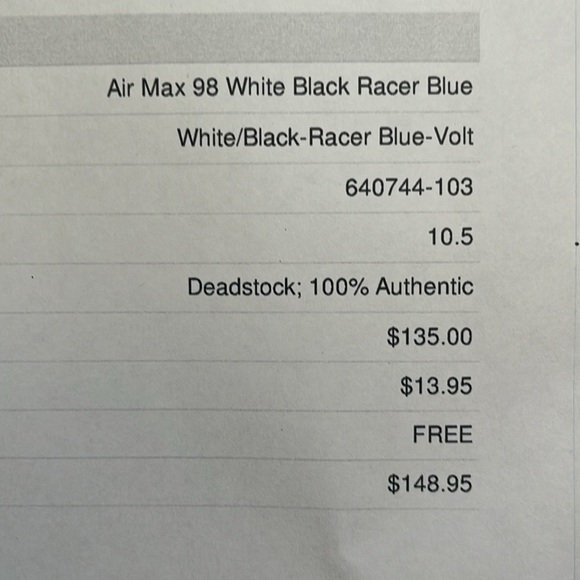 Air Max 98 MENS - Picture 5 of 5